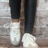 Inspired White retro runners "No Returns On Sale Items" - Image 3