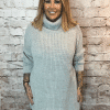 Emma Turtle Neck Waffle Jumper 16-26 "No Returns On Sale Items" - Image 10