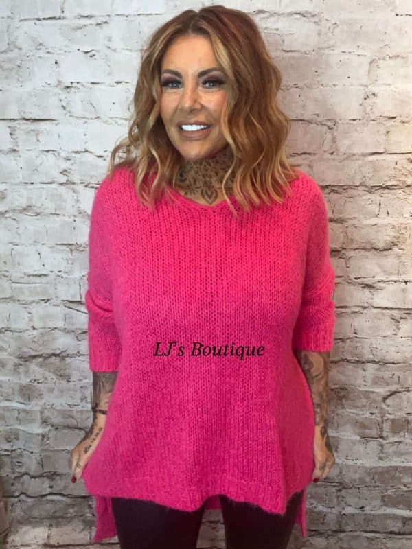 Spring Wool Mix Knit Wear Best Fits 14-24 No Returns on Sale Items