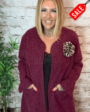 Holly coat best fits 18-24 no returns on sale items