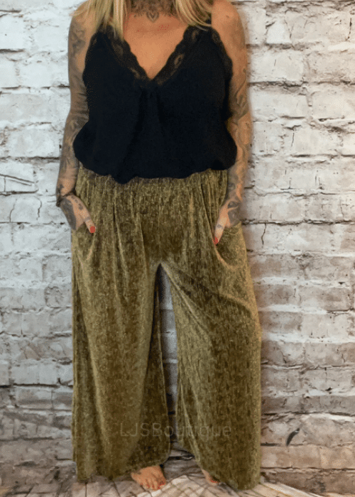 Deva wide leg trouser best fits 14-24 - Image 5