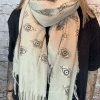 488 Malocchio print scarf - Image 3