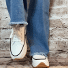 white canvas trainers - Image 3