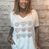 The Cupid V-neck t-shirt best fits 14-22 - Image 4