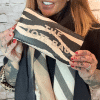574 Inspired Tote zebra print purse