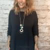Bernadette Necklace bat wing top best fits 14-20 - Image 9