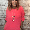 Bernadette Necklace bat wing top best fits 14-20 - Image 8