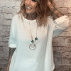 Bernadette Necklace bat wing top best fits 14-20 - Image 2