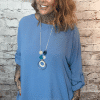 Bernadette Necklace bat wing top best fits 14-20 - Image 7