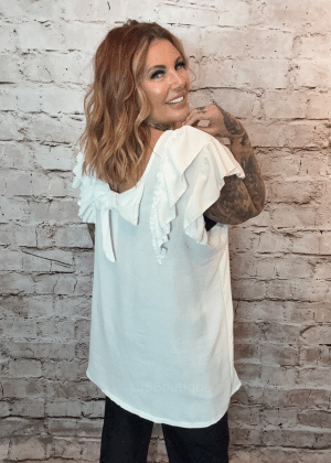 Lucille blouse best fits 16-26 *Restocked*