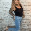Erin g-smack blue Distressed High waist Jeans *Restock* - Image 3
