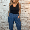 Stevie Elasticated waist Cocoon style jeans best fits 16-24 *Restocked* - Image 3
