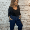 Stevie Elasticated waist Cocoon style jeans best fits 16-24 *Restocked*