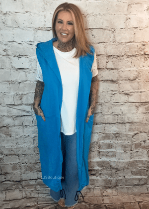 Nadine hooded Waistcoat best fits 14-22