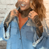 Penelope denim shacket best fits 16-26 - Image 3