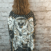 Black LV Inspired Kaftan *Restocked* - Image 2