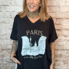 City of lights V-neck t-shirt best fits 16-24 - Image 3