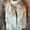 755 Printed scarf