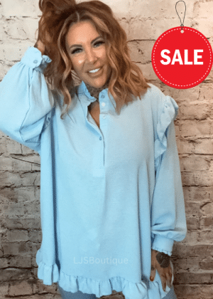 Lottie blouse best fits 16-26 No returns on sale items