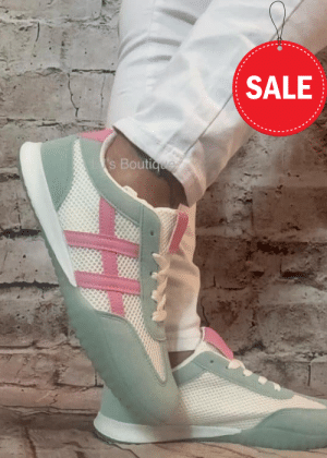 751 mint and pink trainers no returns on sale items