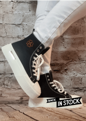 714 Black high top (TRAINERS)