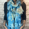 026 Flower print scarf - Image 2