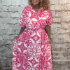 Peony Wrap dress best fits 16-22