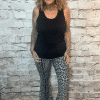 Animal print Flared leggings - Image 7