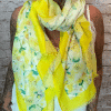 726C Floral print scarf