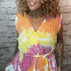 Cyndi maxi wrap dress best fits 14-22 - Image 3