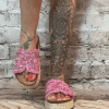 Cork sliders Fuchsia - Image 2