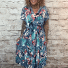 Tegan wrap dress best fits 16-24