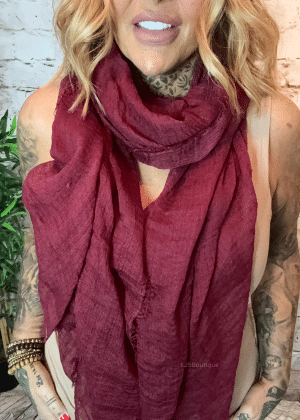 Plain Light Weight Scarf *RESTOCKED*
