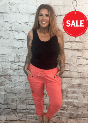 Laser Cut Joggers best fits 14-22 no returns on sale items