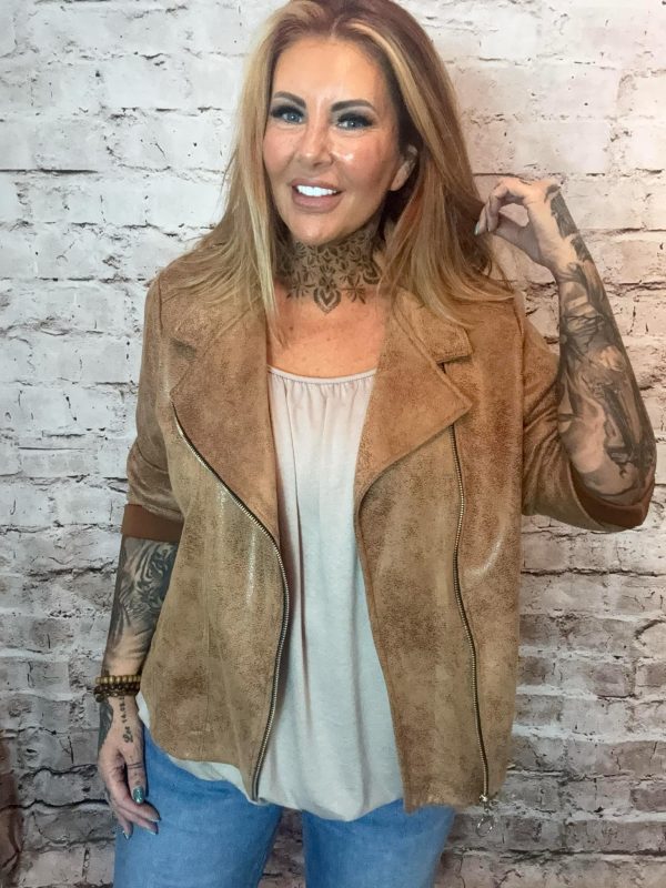Michelle Biker jacket  (3 SIZES) *RESTOCKED*