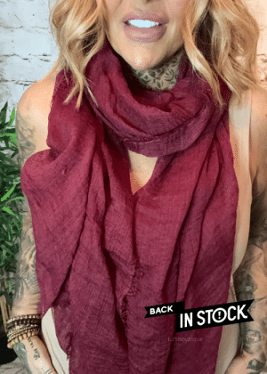 Plain Light Weight Scarf
