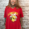 Limone V-neck t-shirt Best Fits 16-26 - Image 4