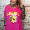 Limone V-neck t-shirt Best Fits 16-26 - Image 2