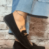 Black Moccasin slip on loafers *Restocked* - Image 3