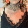 167 orange flower earrings - Image 3