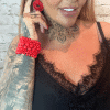 169 Red Earrings - Image 2