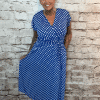 June spotty wrap dress best fits 14-22 - Image 3