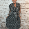 June spotty wrap dress best fits 14-22 - Image 2