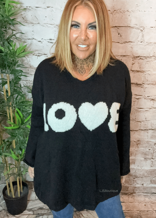 PS I Love You Jumper best fits 16-24 - Image 3