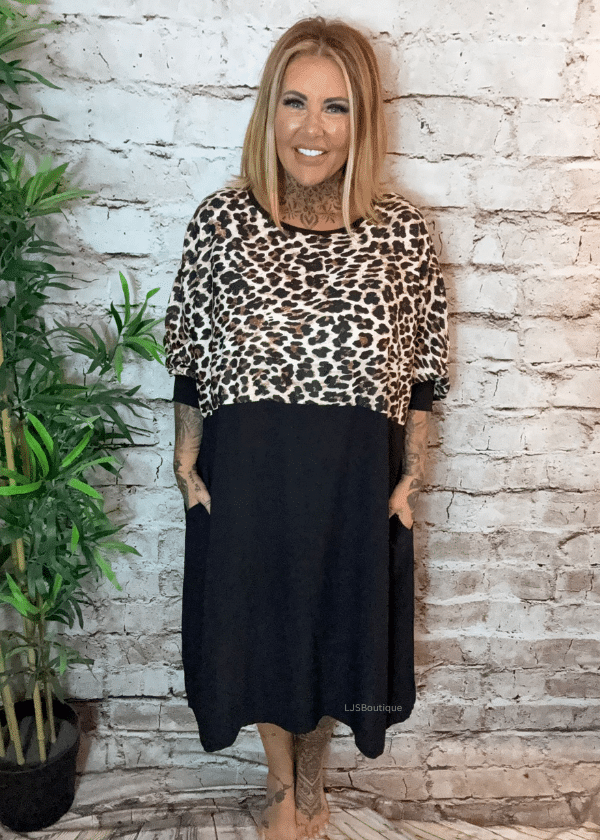 Zendaya leopard tunic/dress 18-26 - Image 6