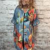 Aria floral dress/shirt 16-24 - Image 3