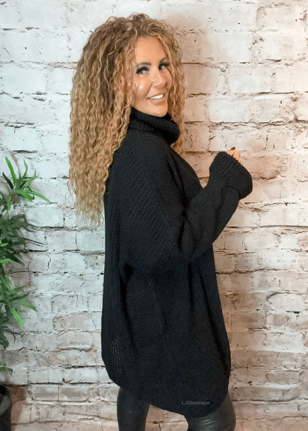 Nicki Turtle Neck Jumper best fits 16-26 - Image 3