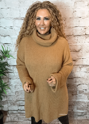 Nicki Turtle Neck Jumper best fits 16-26