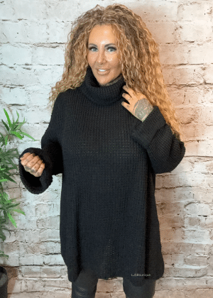 Nicki Turtle Neck Jumper best fits 16-26