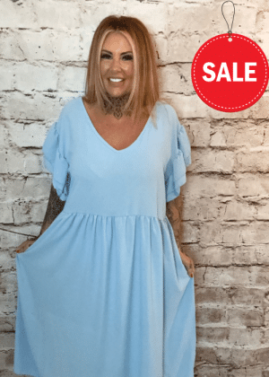 Karen Dress best fits 16-24 "No Returns On Sale Items"